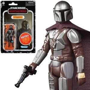STAR WARS THE RETRO COLLECTION THE MANDALORIAN (BESKAR) 3 3/4"